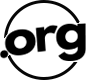 Black circle with brushstroke texture.